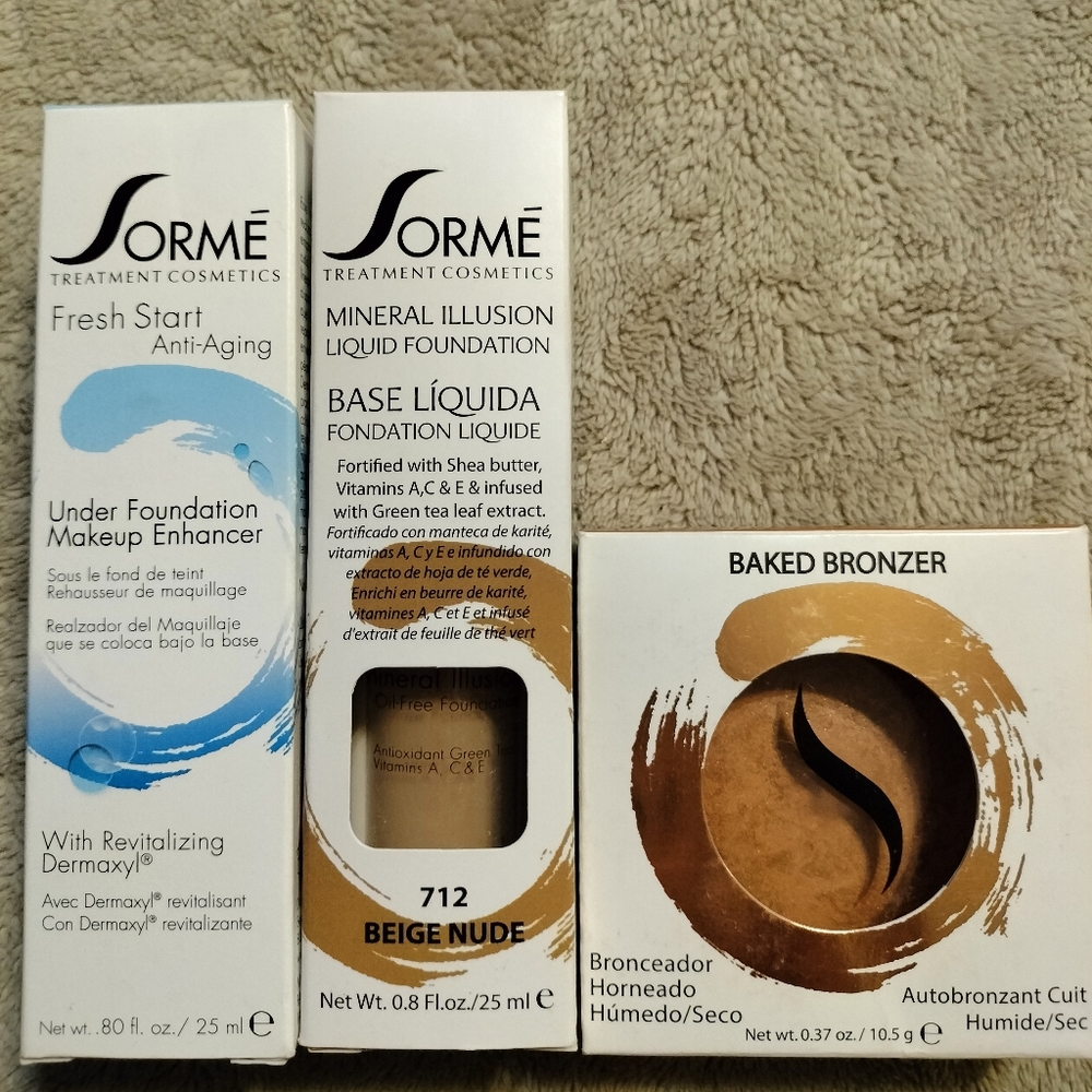 Sormé Makeup Bundle - Foundation and Bronzer